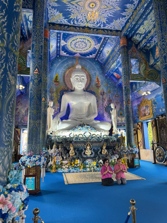 💙 The Blue Temple: Where Color Meets Calm in Chiang Rai