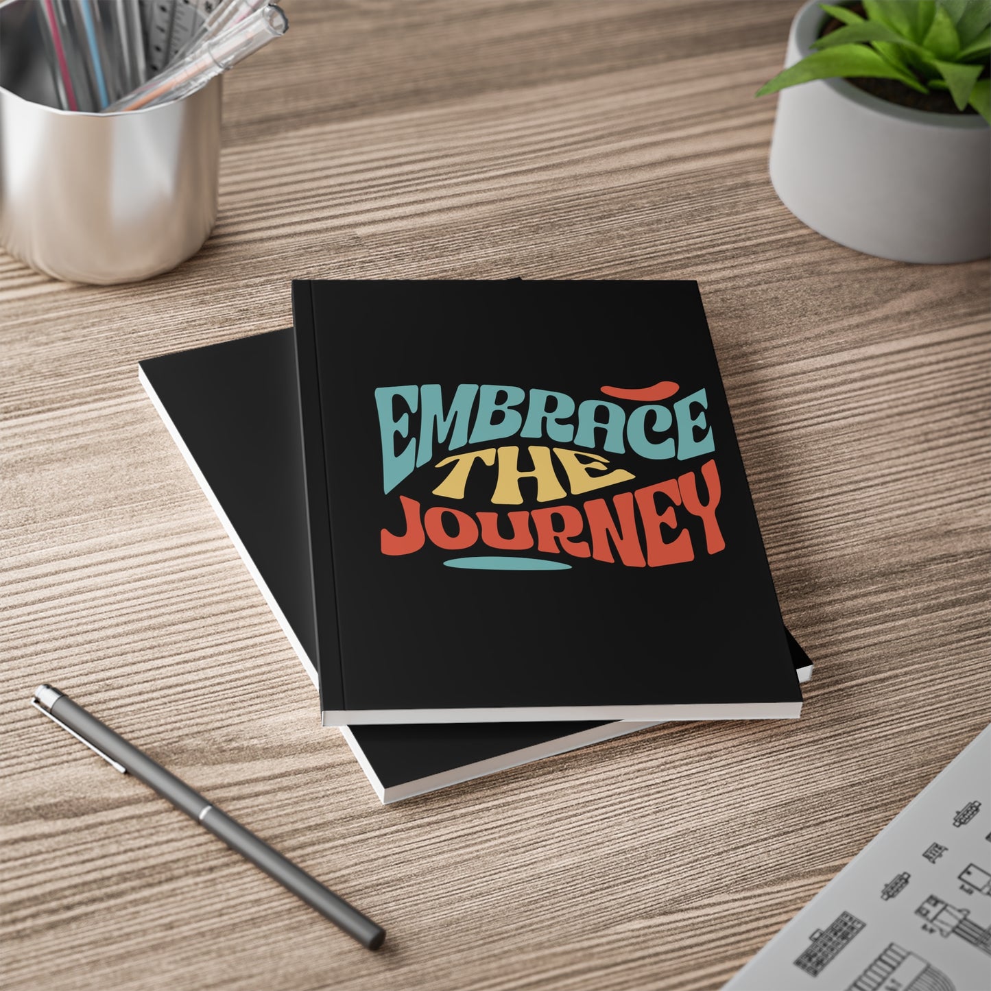 Embrace The Journey Softcover Journal A5 Lined Journal (Europe Only)