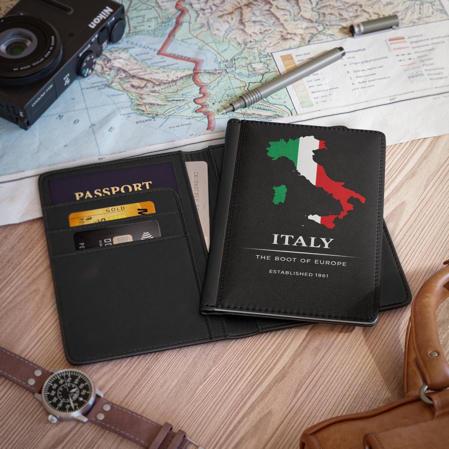 Italy Passport Holder Country Series