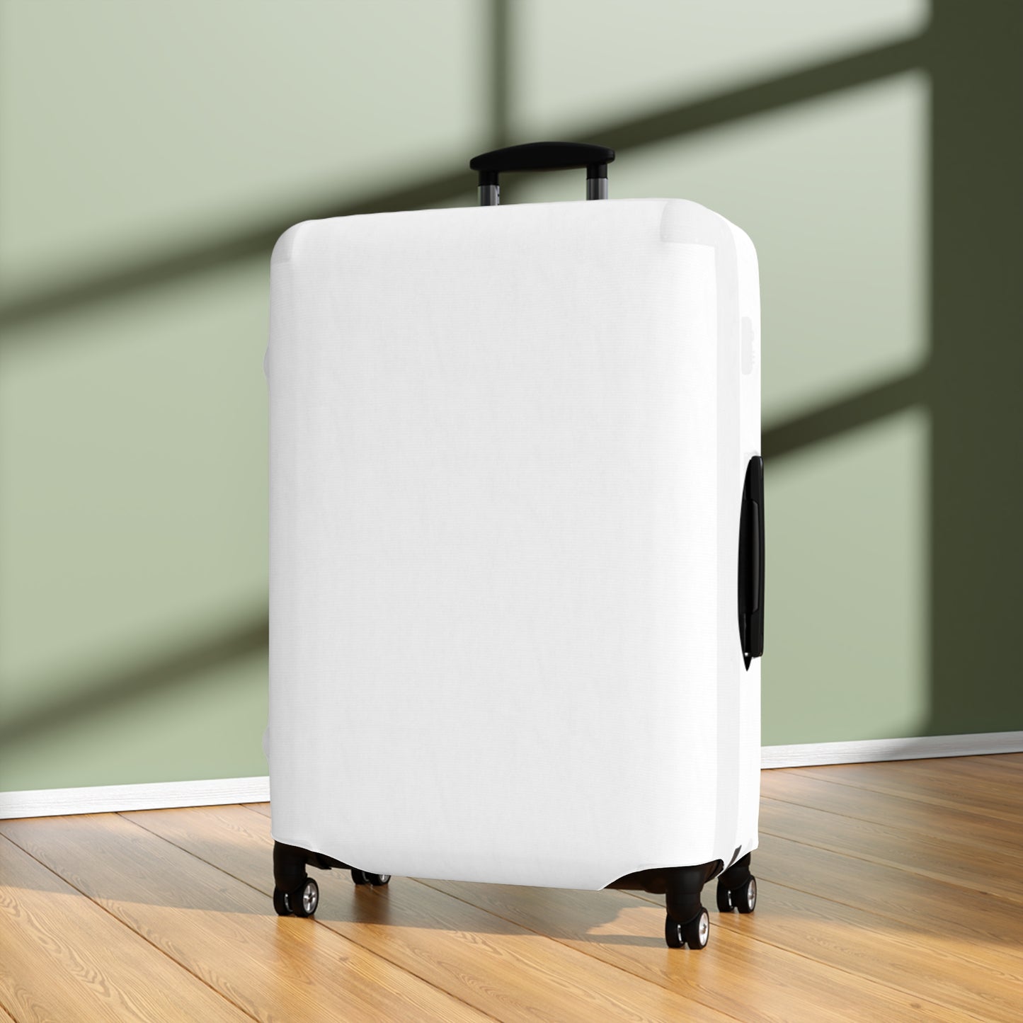 White Luggage Cover Travel Suitcase Cover Protective Stretch Cover