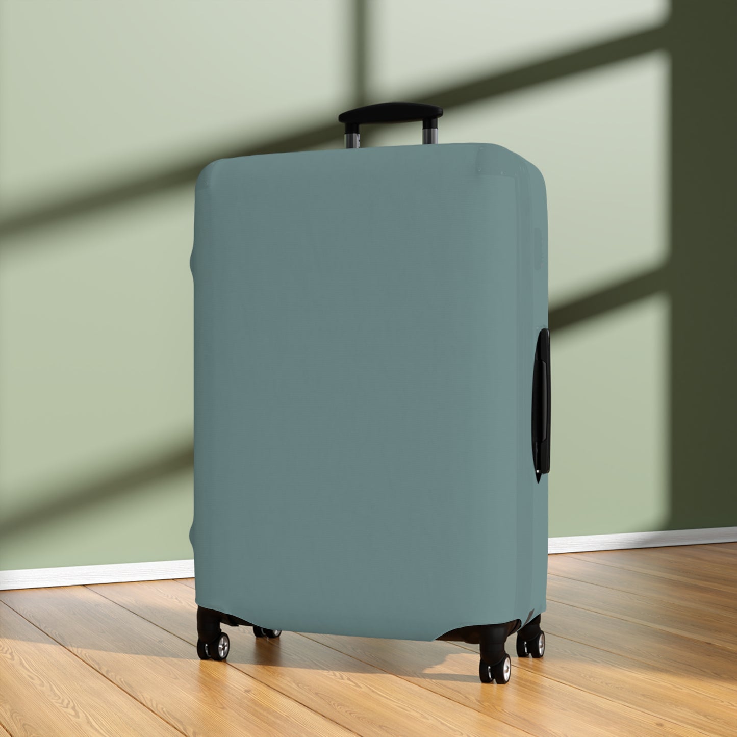 Dusty Blue Luggage Cover Travel Suitcase Cover Protective Stretch Cover