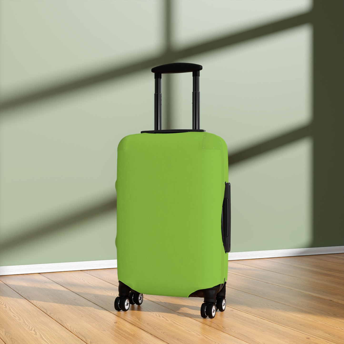 Muted Lime Luggage Cover Travel Suitcase Cover Protective Stretch Cover