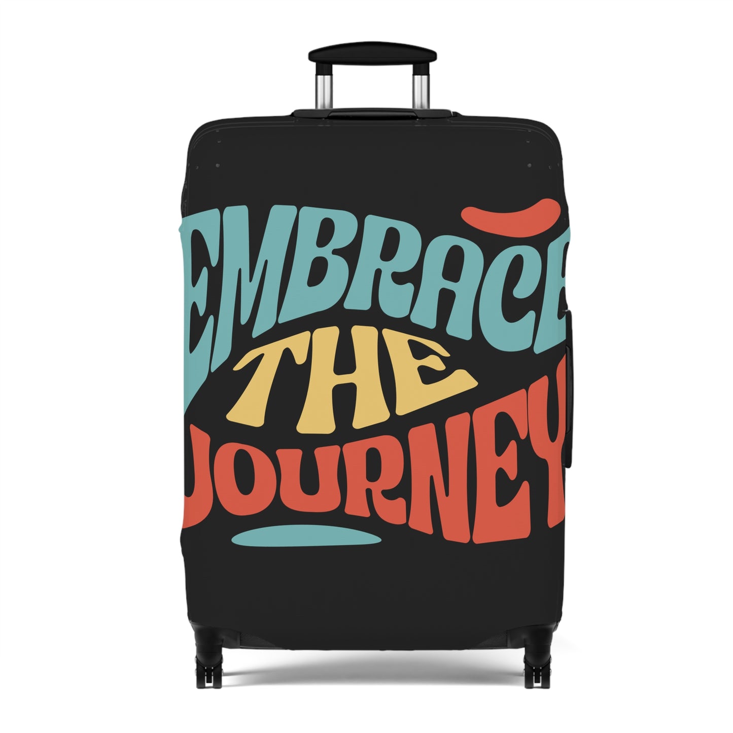 Embrace The Journey Luggage Cover Travel Suitcase Cover