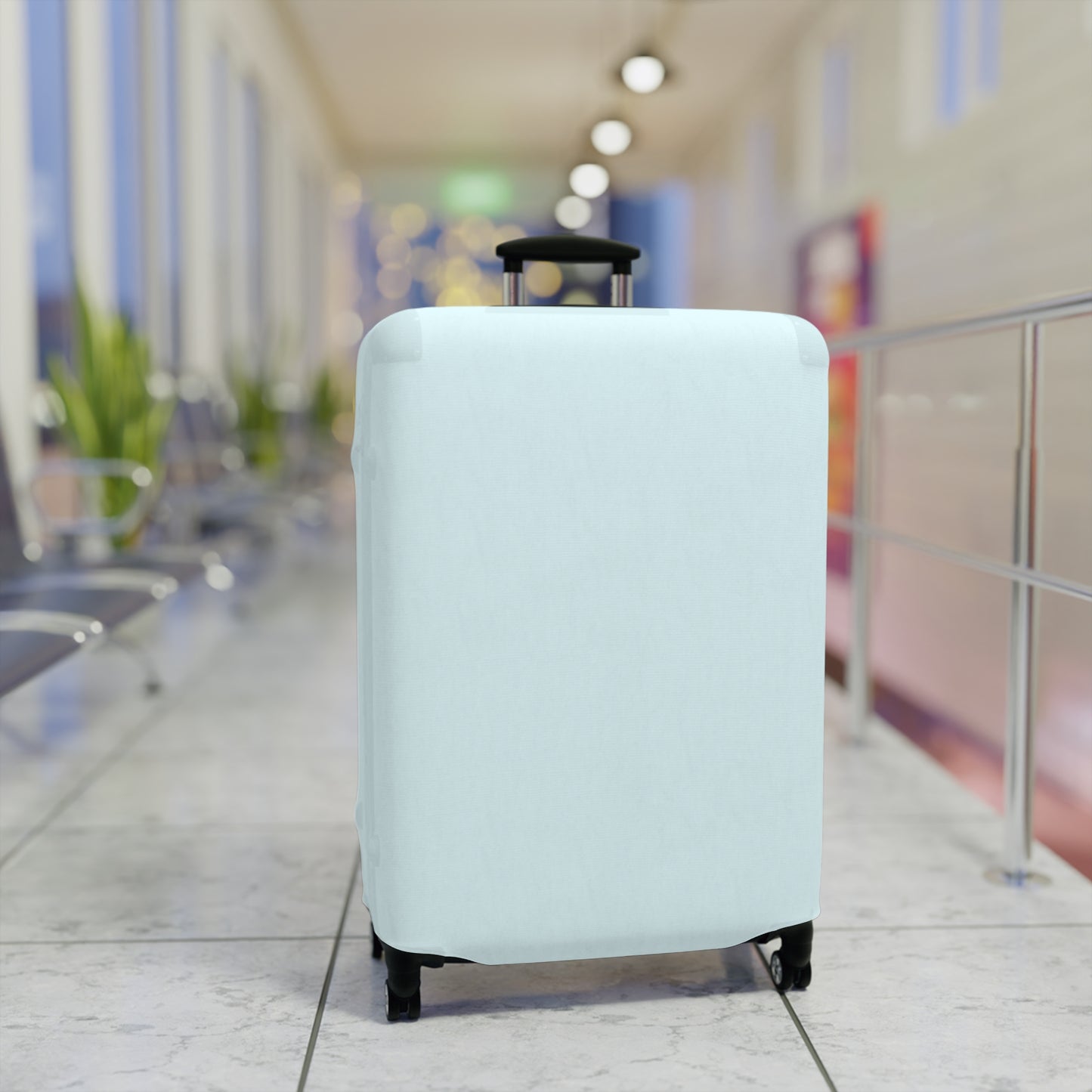 Ocean Blue Luggage Cover Travel Suitcase Cover Protective Stretch Cover