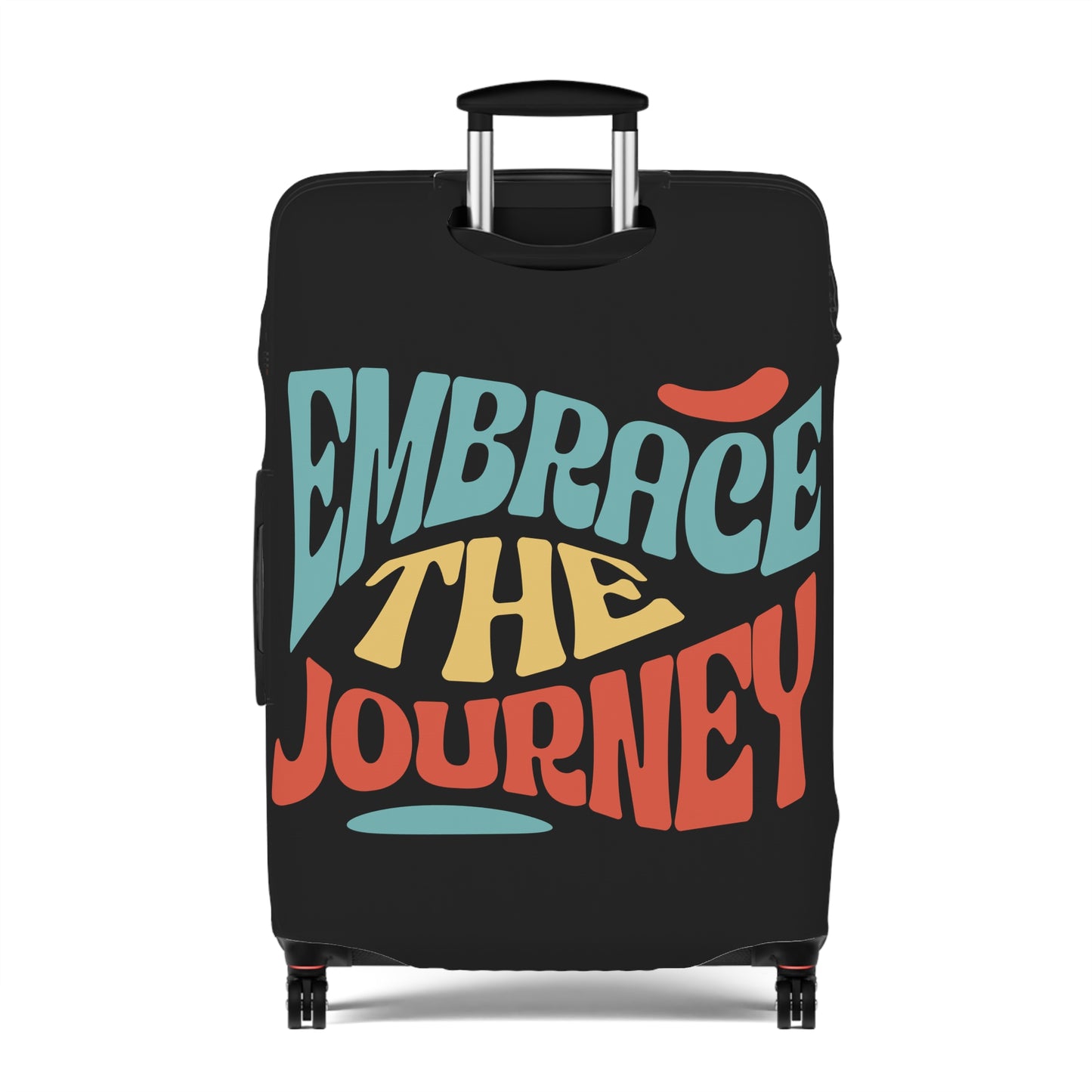 Embrace The Journey Luggage Cover Travel Suitcase Cover