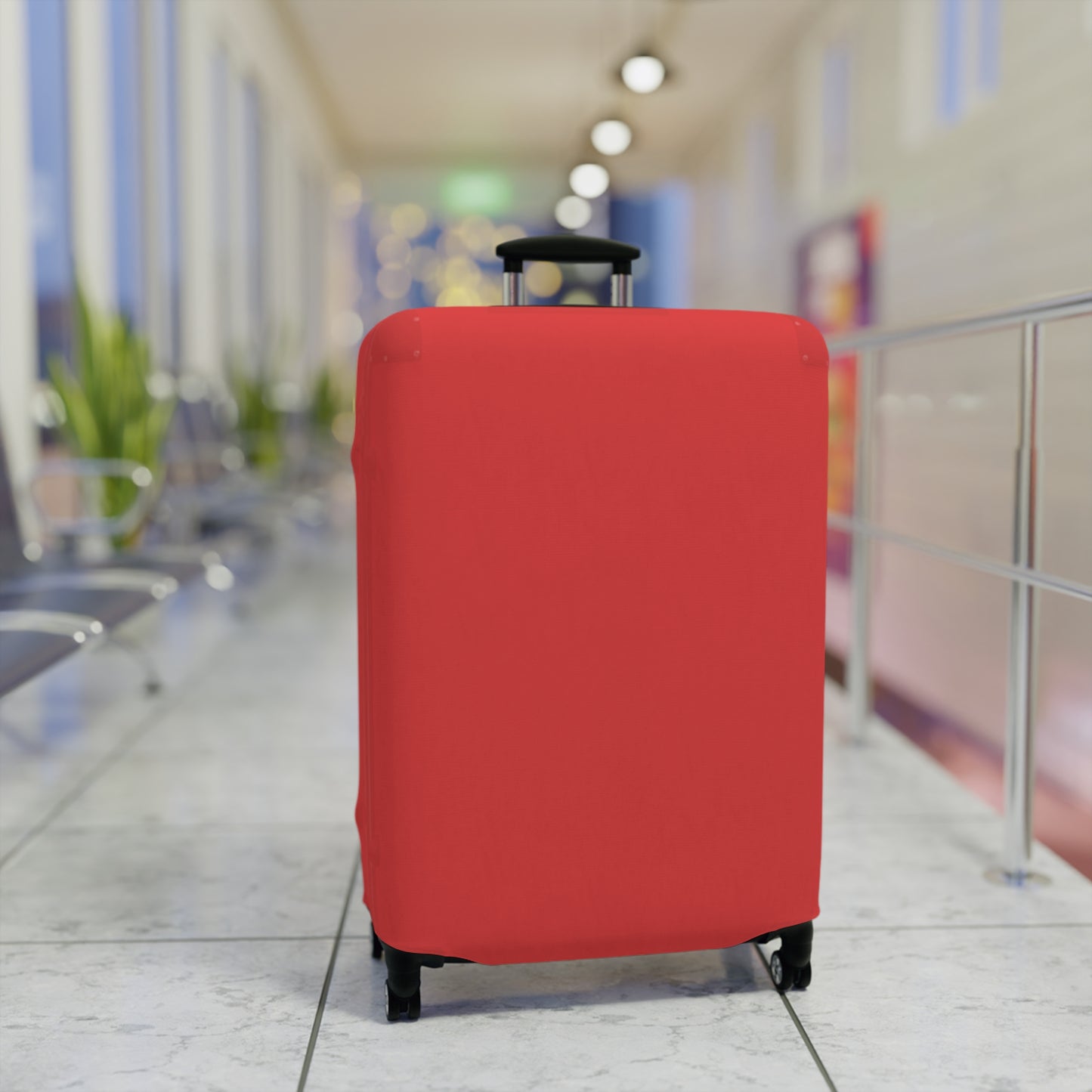 True Red Luggage Cover Travel Suitcase Cover Protective Stretch Cover