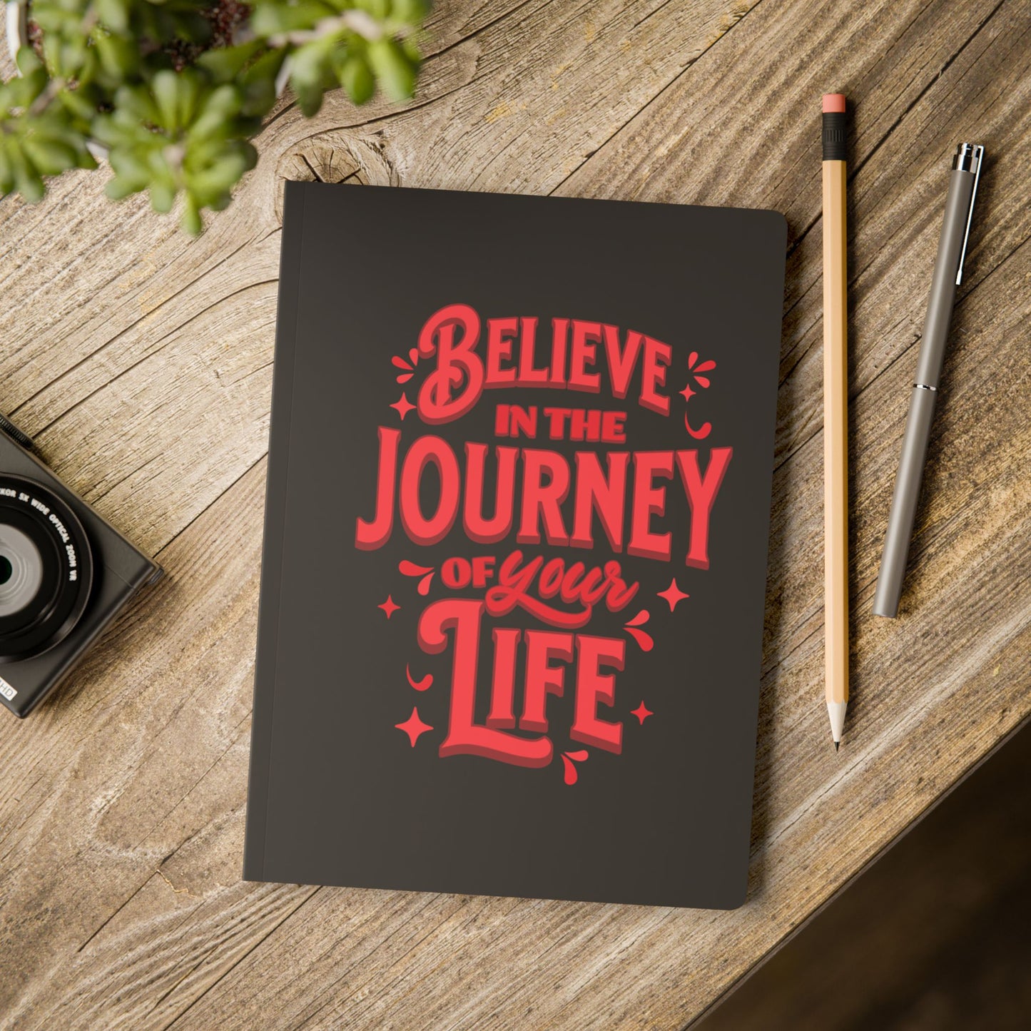 Believe In The Journey Travel Journal A5 Softcover  (USA Only)