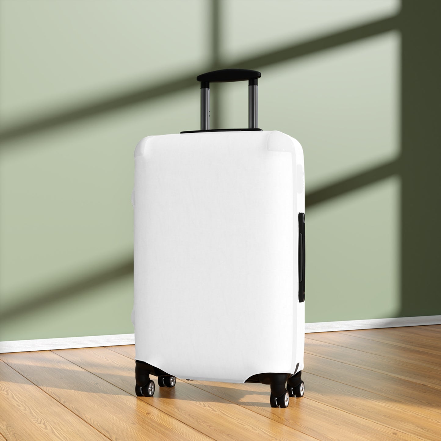 White Luggage Cover Travel Suitcase Cover Protective Stretch Cover