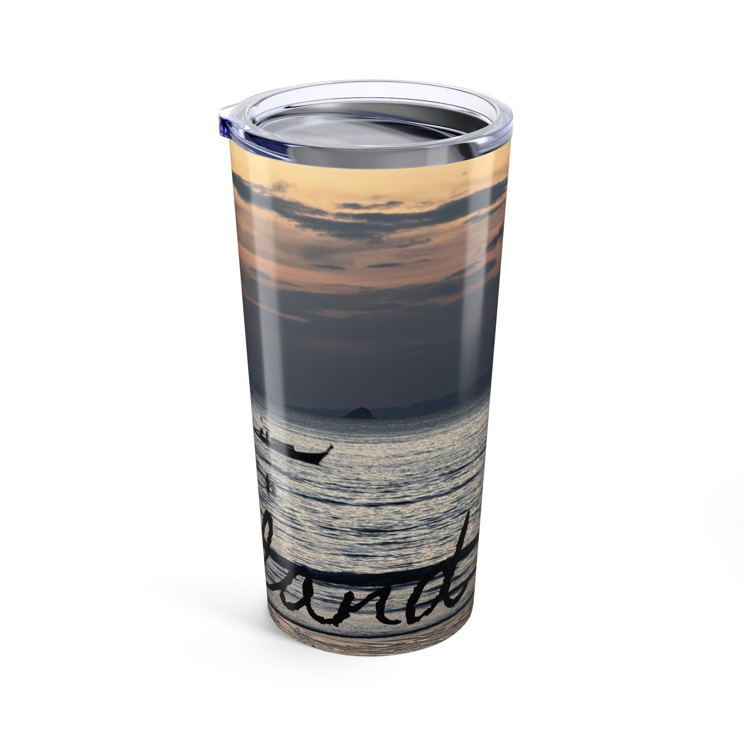 Thailand Sunset Photo 20oz Travel Tumbler