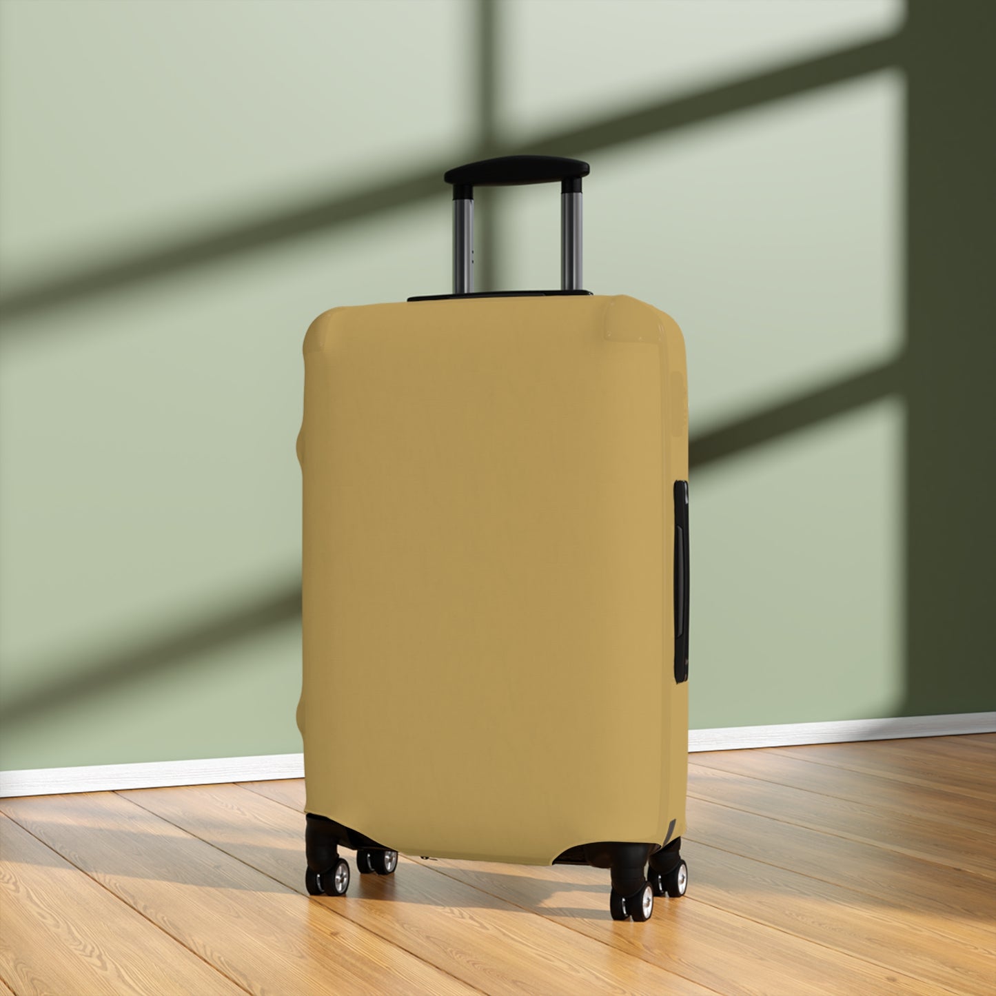 Muted Gold Luggage Cover Travel Suitcase Cover Protective Stretch Cover