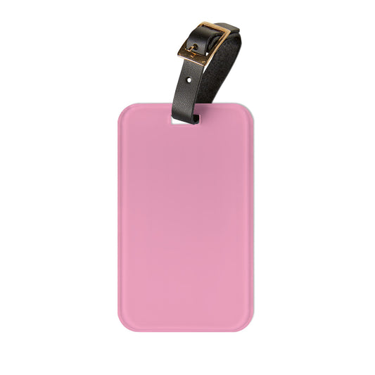 Light Pink Luggage Tag Acrylic Travel Tag