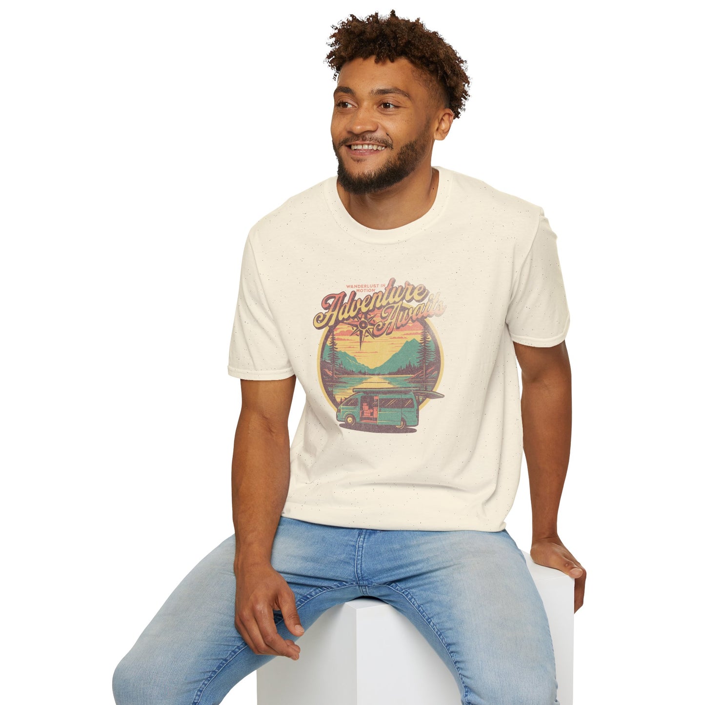 Adventure Awaits Gildan 64000 Unisex Shirt