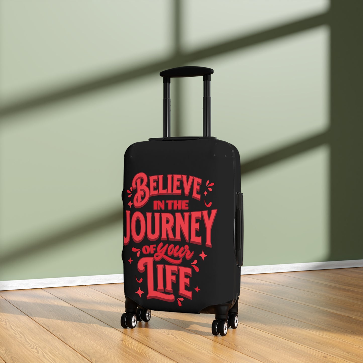 Believe In The Journey Luggage Cover Travel Suitcase Cover