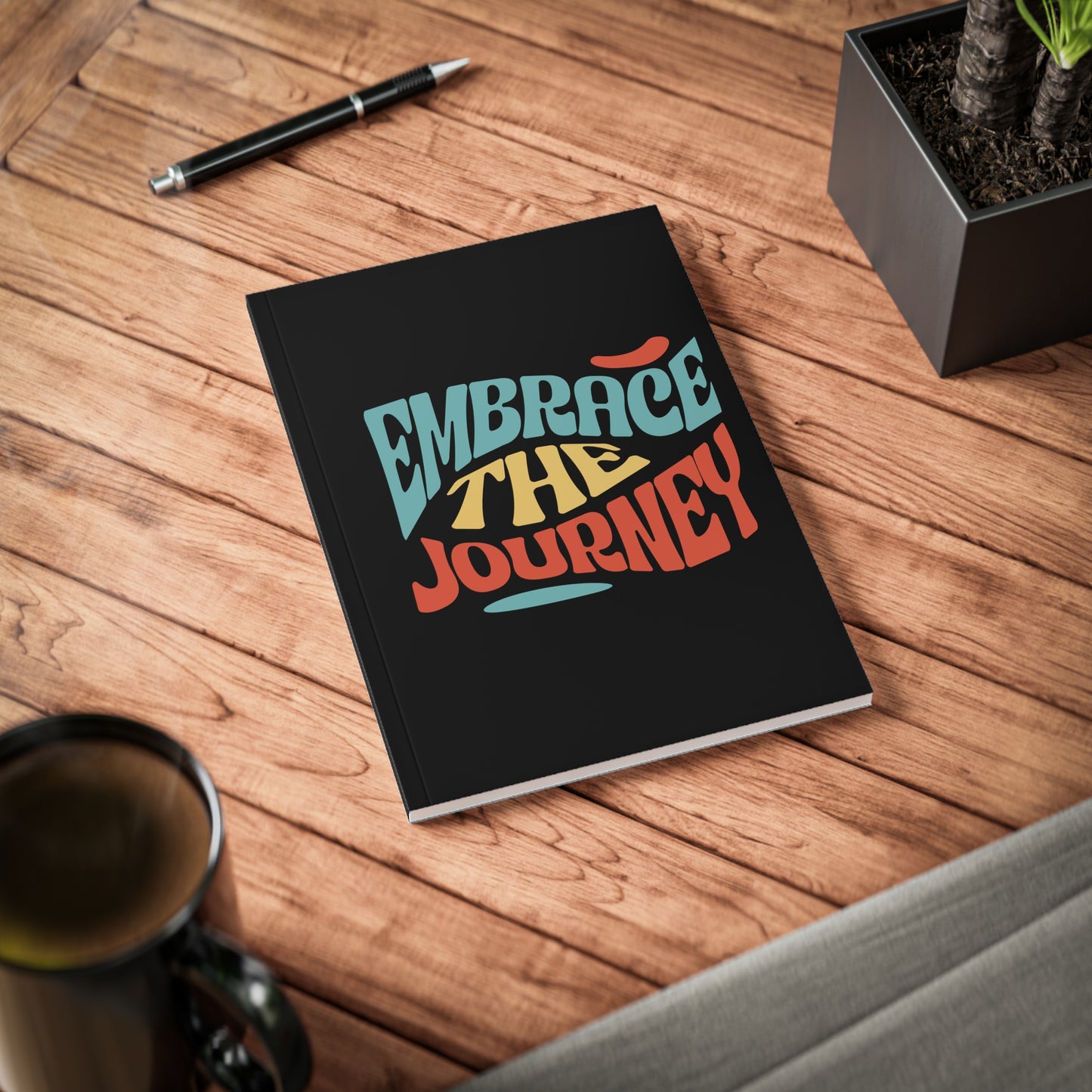 Embrace The Journey Softcover Journal A5 Lined Journal (Europe Only)
