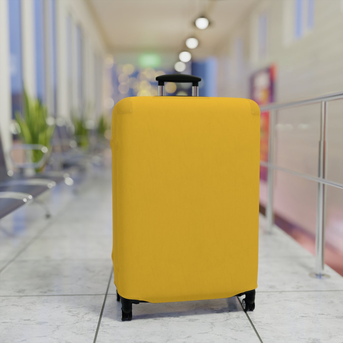Honey Yellow Luggage Cover Travel Suitcase Cover Protective Stretch Cover