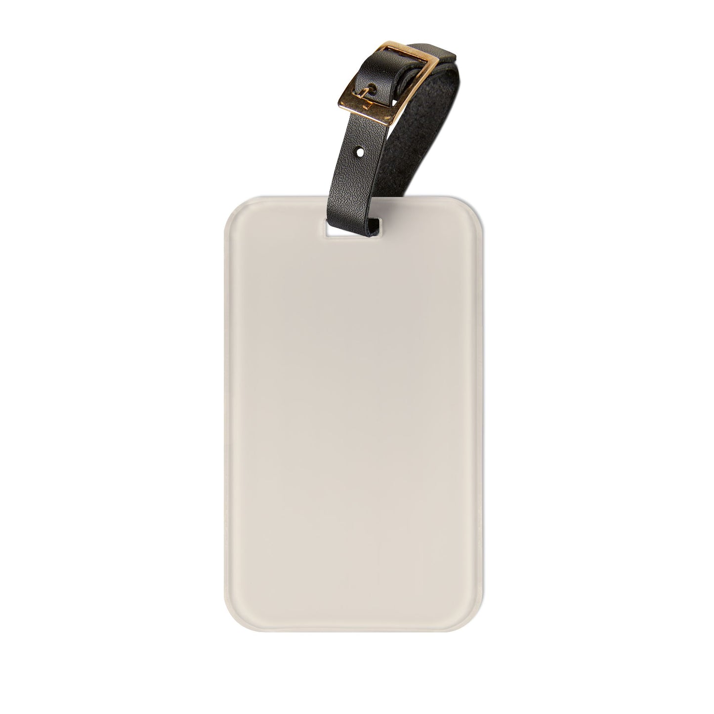Latte Cream Luggage Tag Acrylic Travel Tag