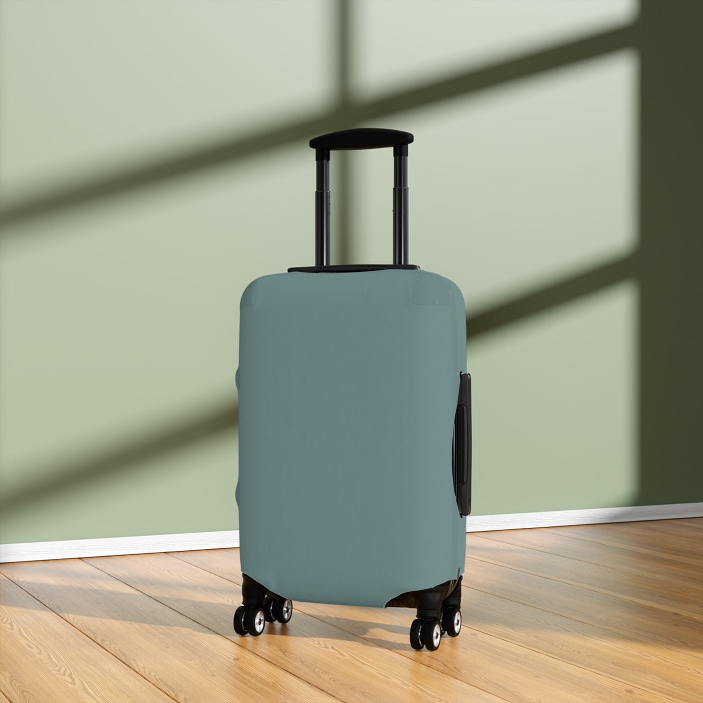 Dusty Blue Luggage Cover Travel Suitcase Cover Protective Stretch Cover