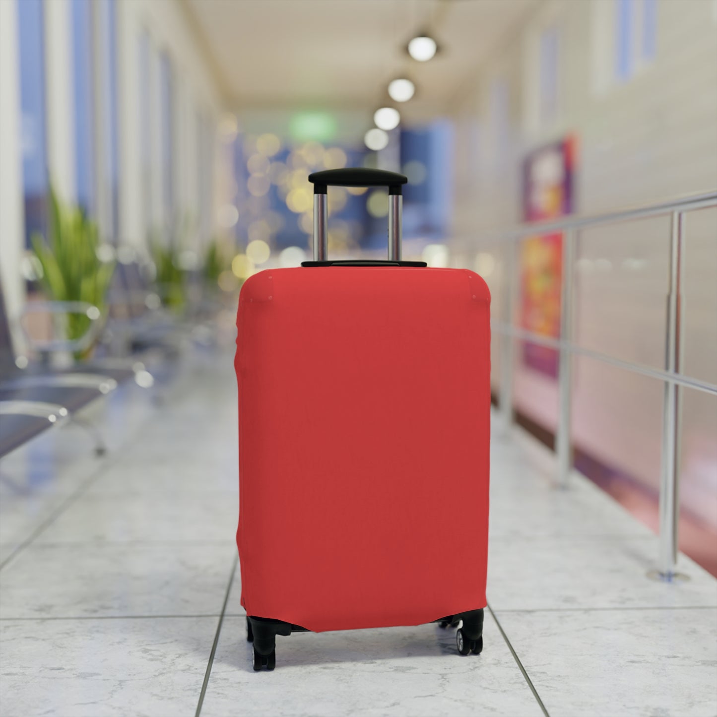 True Red Luggage Cover Travel Suitcase Cover Protective Stretch Cover