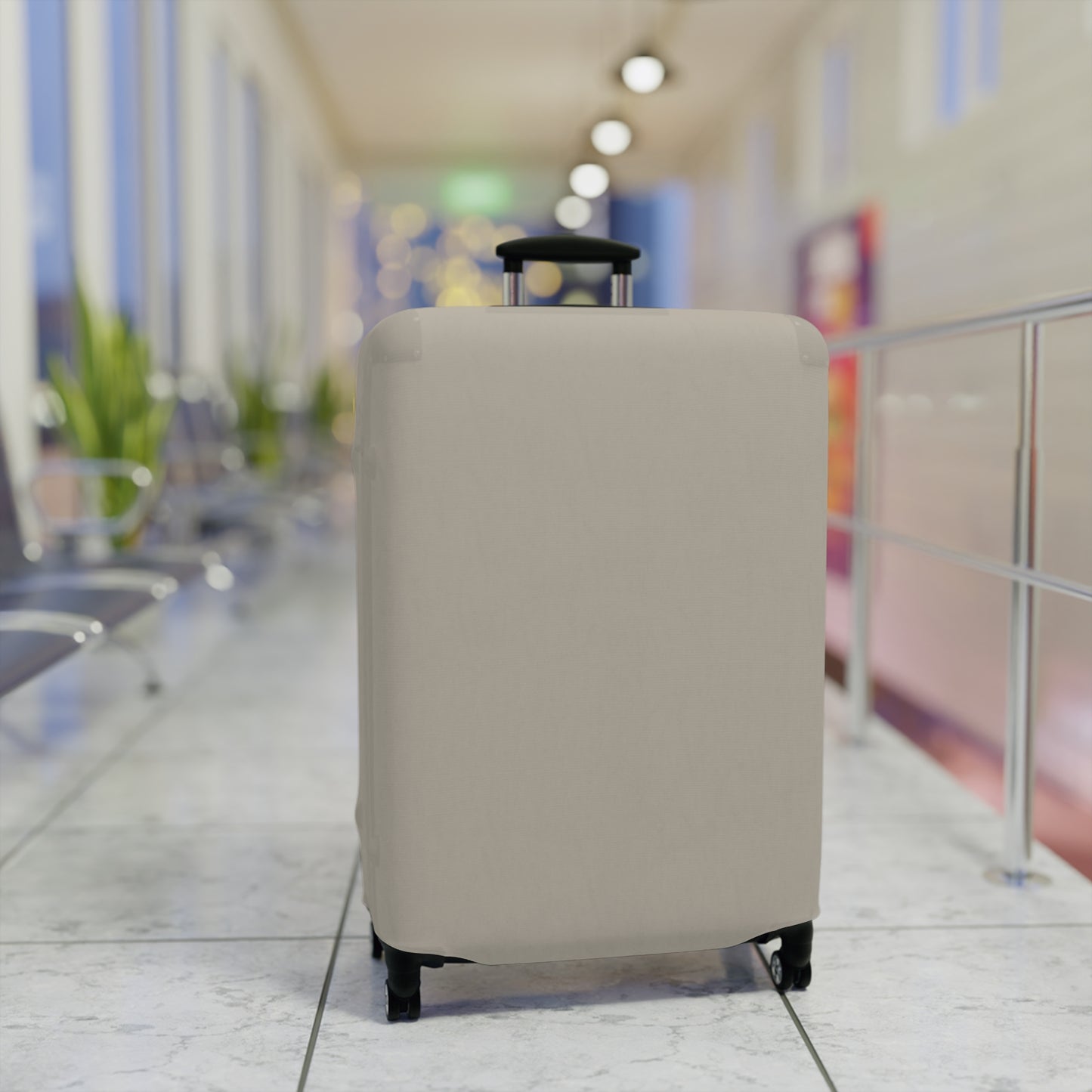 Warm Stone Luggage Cover Travel Suitcase Cover Protective Stretch Cover