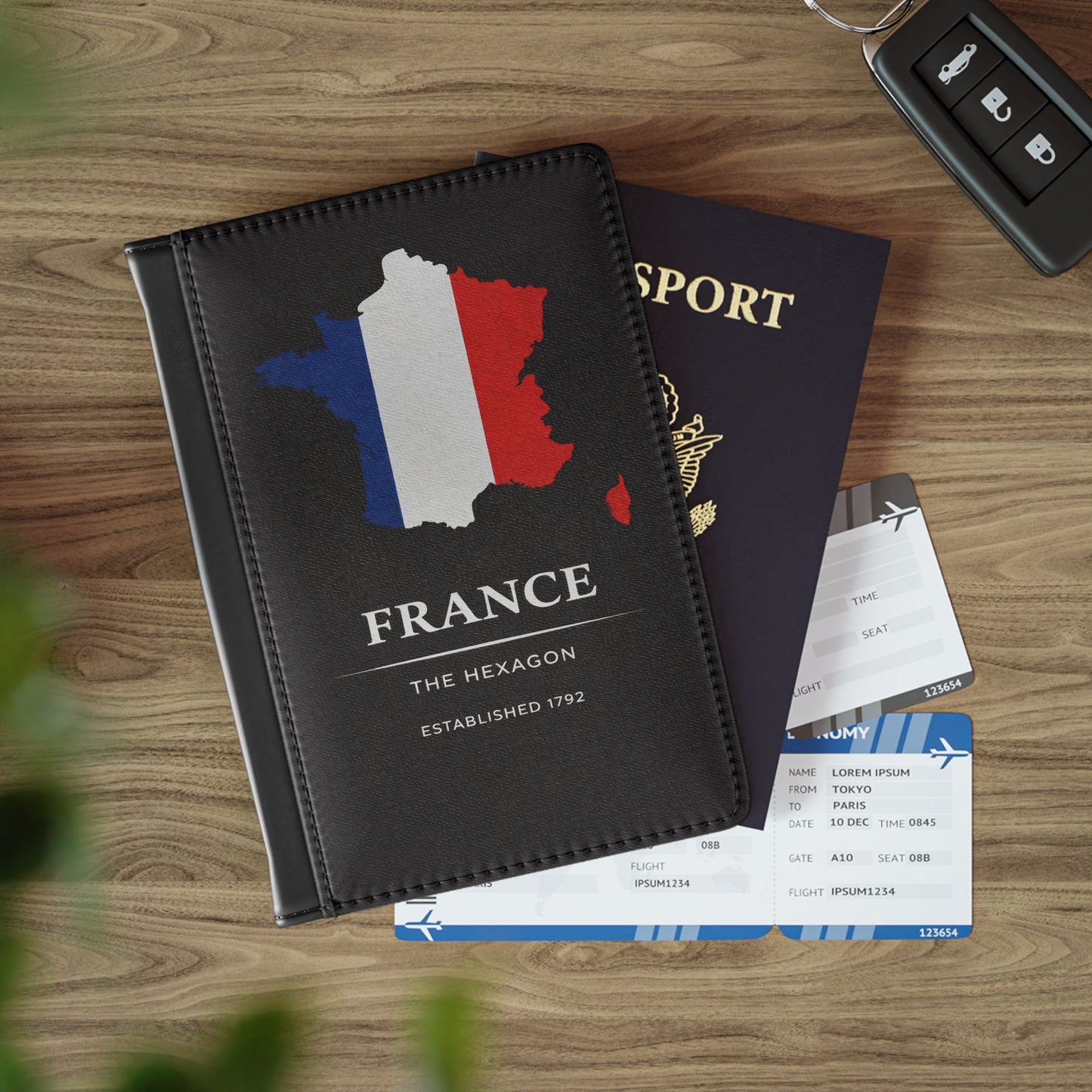 France Passport Holder Country Series