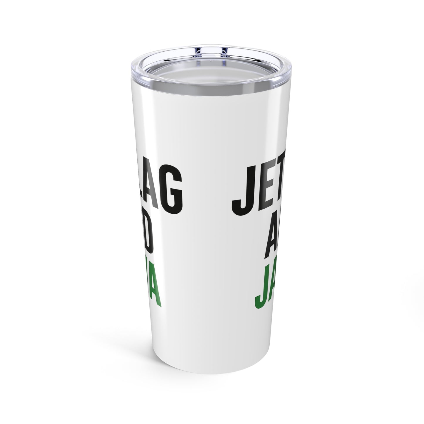 Jet Lag & Java 20oz Travel Tumbler