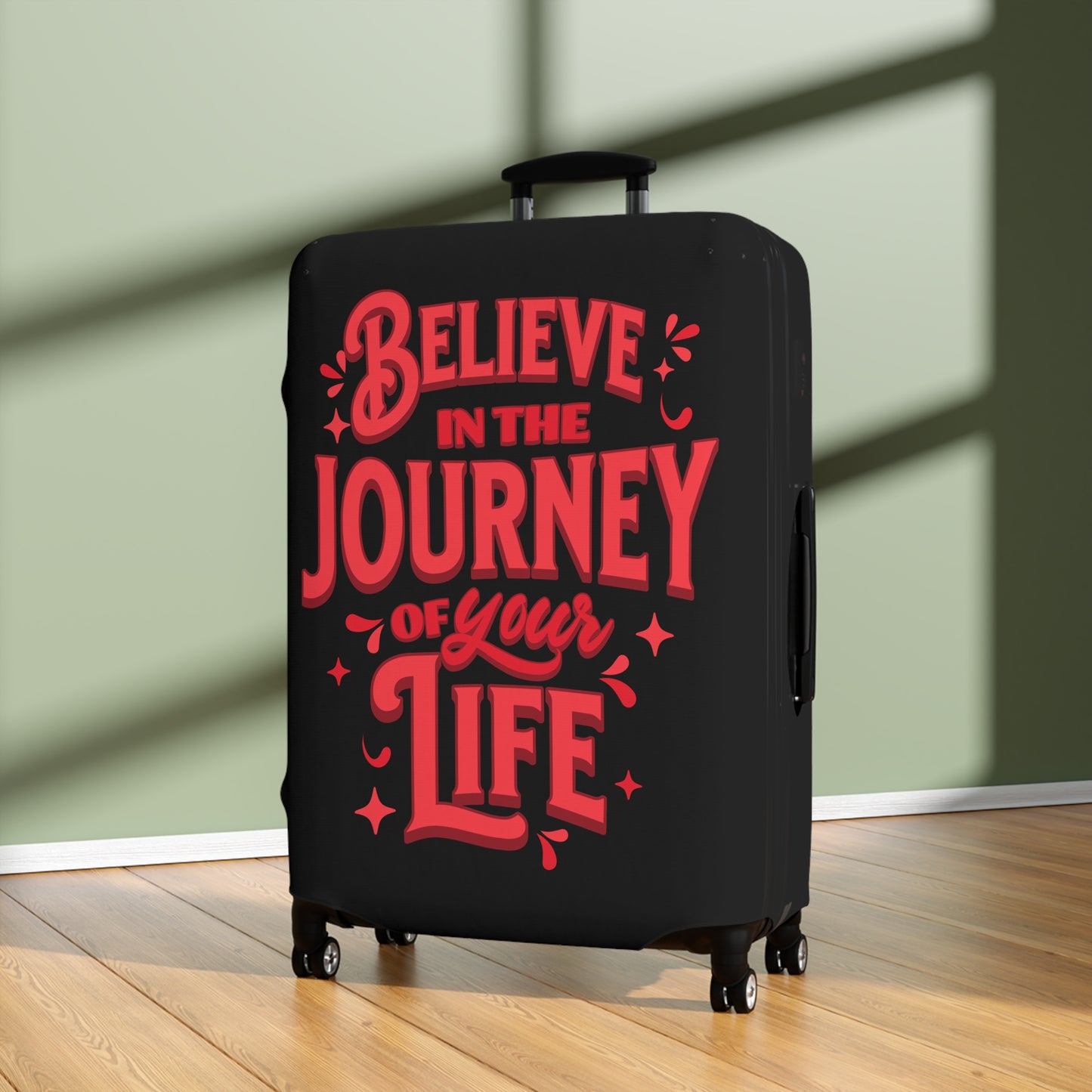 Believe In The Journey Luggage Cover Travel Suitcase Cover