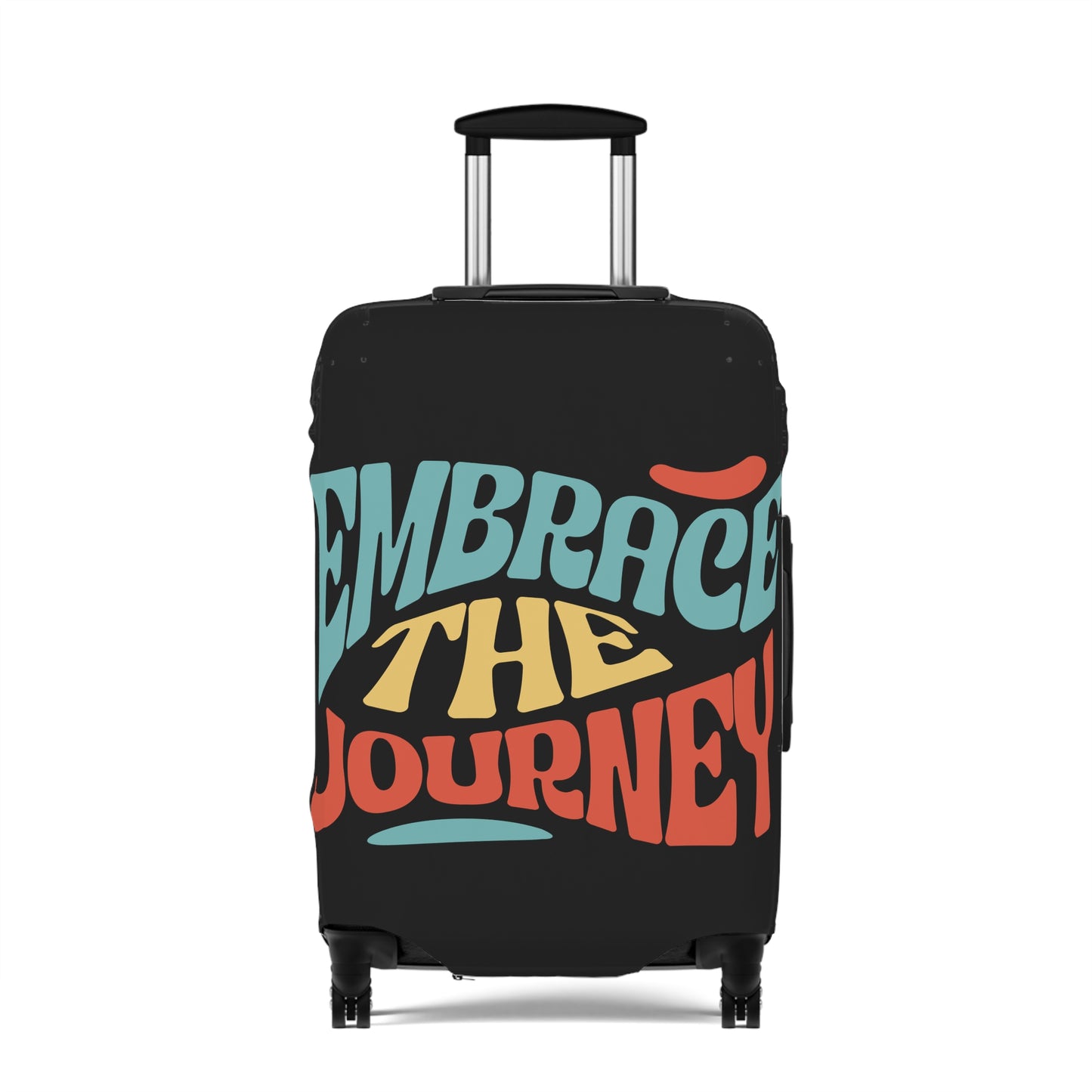 Embrace The Journey Luggage Cover Travel Suitcase Cover