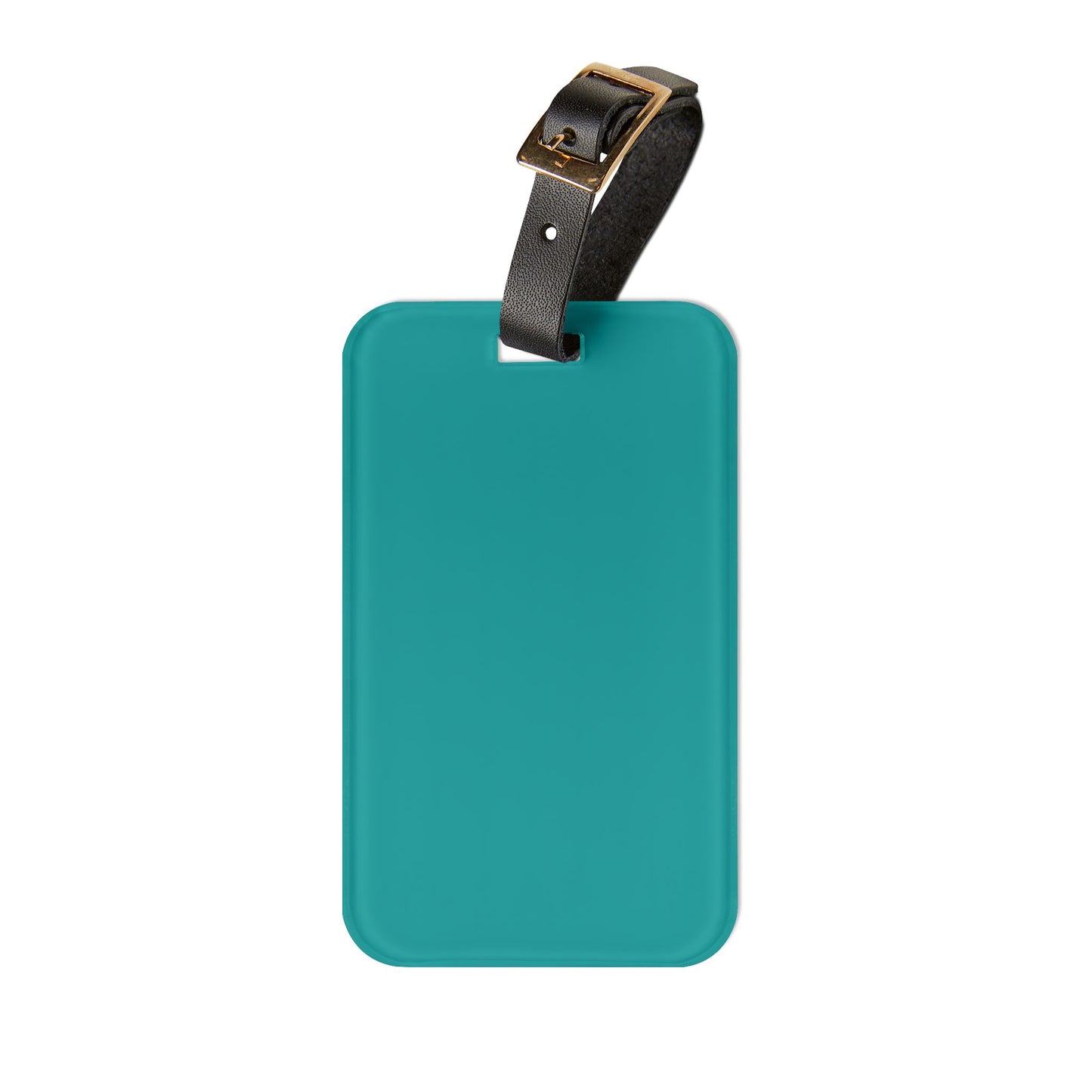 Deep Aqua Luggage Tag Acrylic Travel Tag