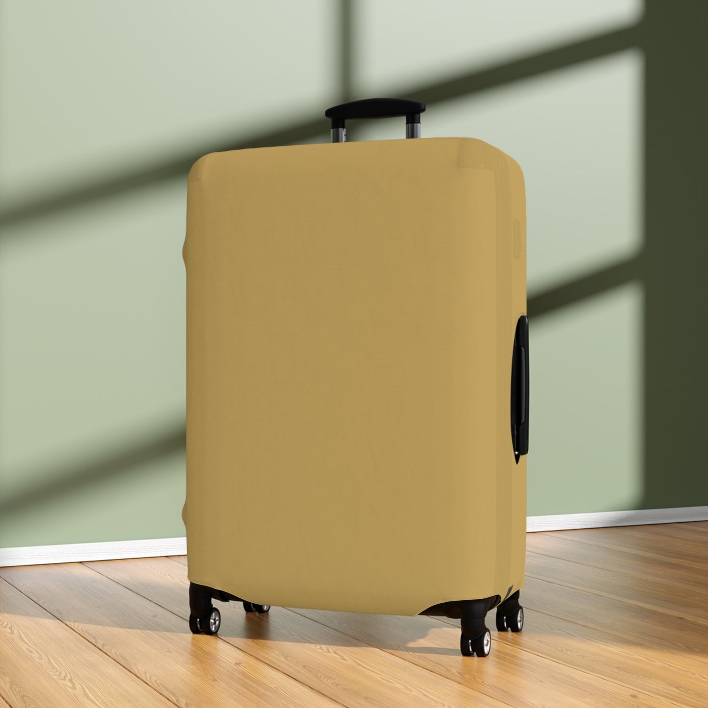 Muted Gold Luggage Cover Travel Suitcase Cover Protective Stretch Cover