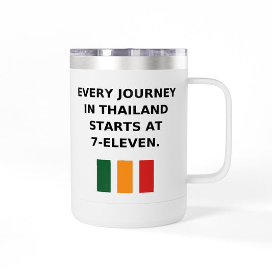 Notes From My 7-Eleven Era in Thailand 15oz Coffee Traveler Mug