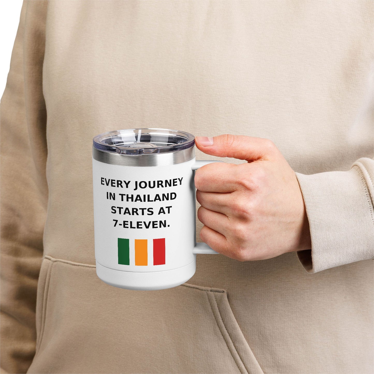 Notes From My 7-Eleven Era in Thailand 15oz Coffee Traveler Mug