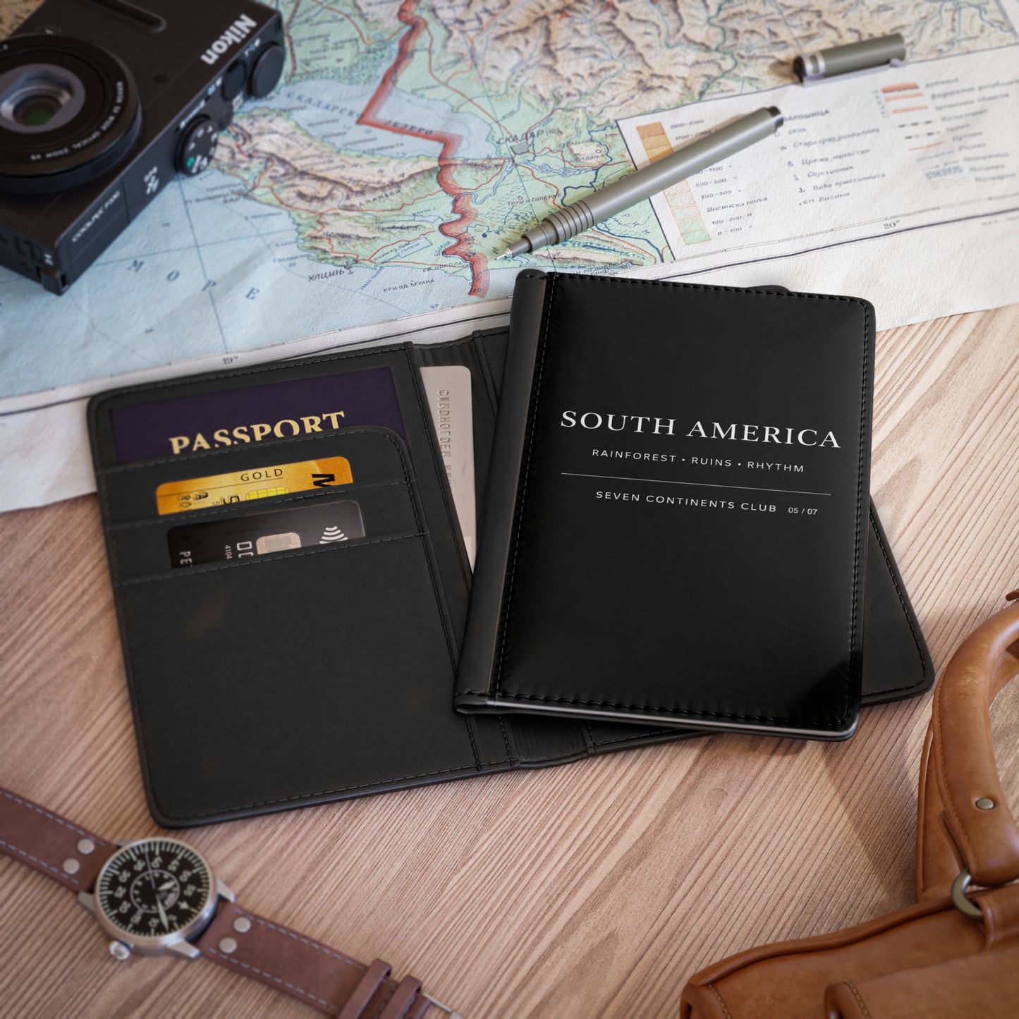 South America Passport Holder Seven Continents Club 05 of 07
