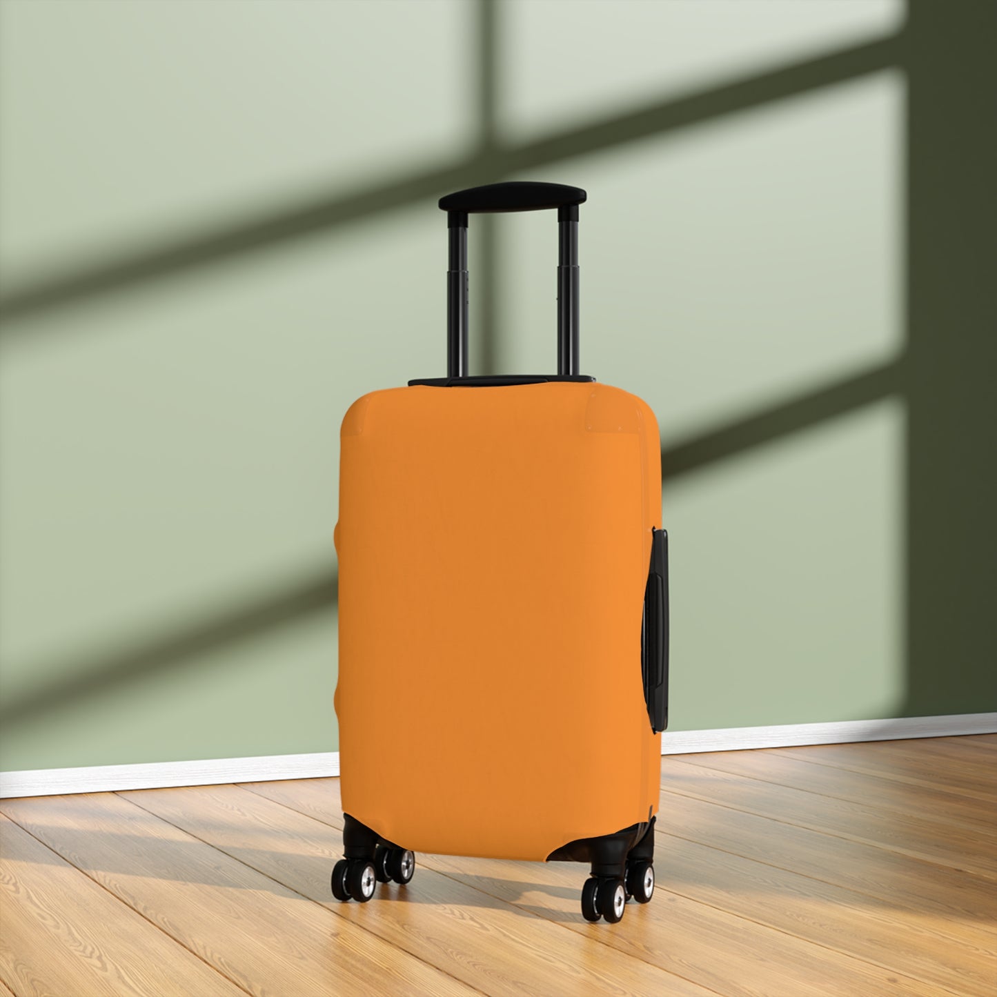 Tangerine Luggage Cover Travel Suitcase Cover Protective Stretch Cover