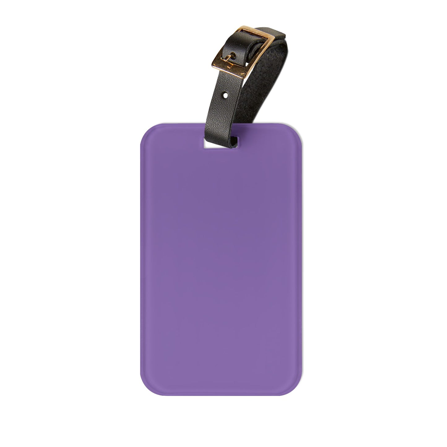 Purple Luggage Tag Acrylic Travel Tag