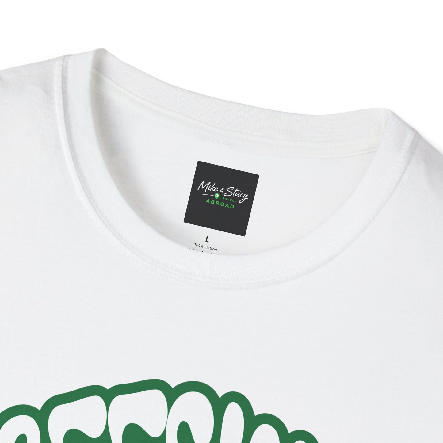Caffeine and Customs White Gildan 64000 Unisex Shirt