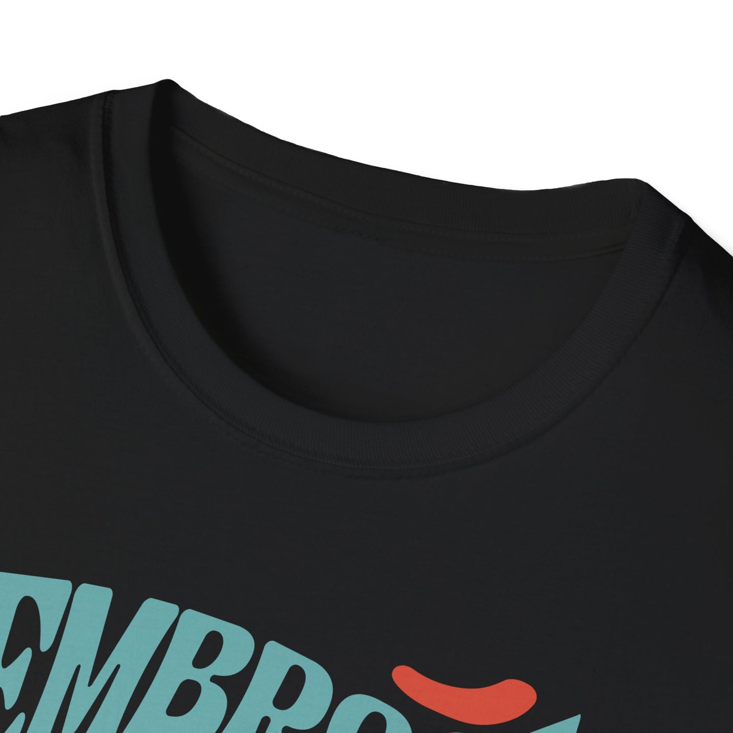 Embrace The Journey Black Gildan 64000 Unisex Shirt