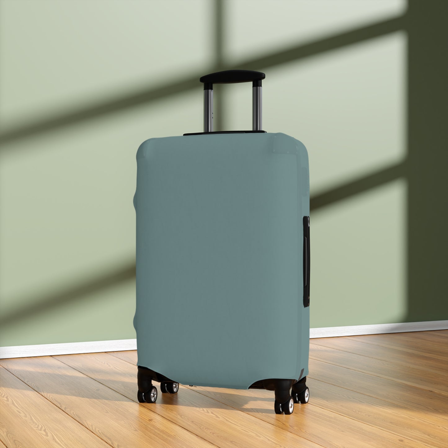 Dusty Blue Luggage Cover Travel Suitcase Cover Protective Stretch Cover