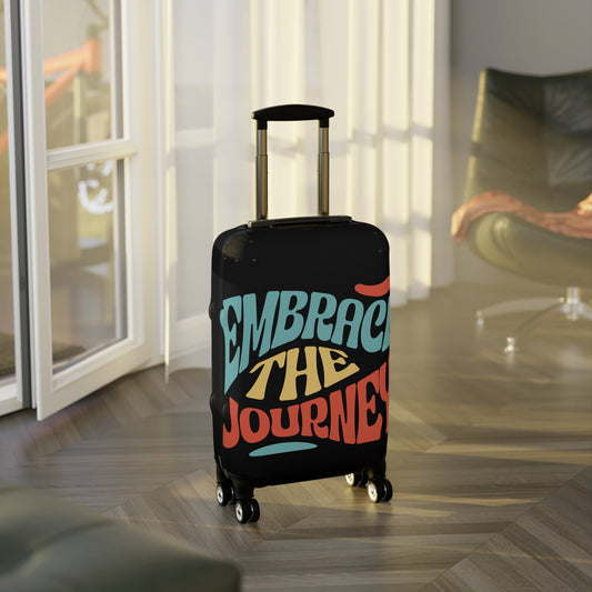 Embrace The Journey Luggage Cover Travel Suitcase Cover