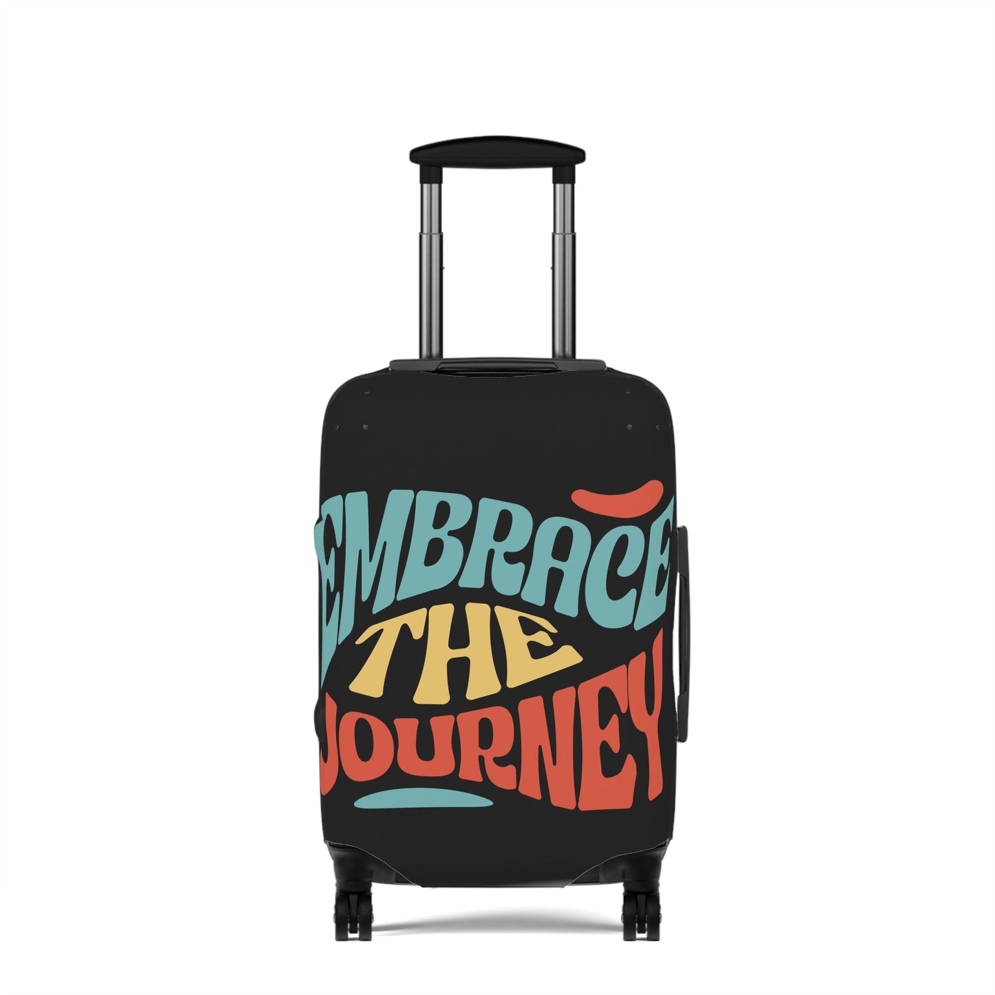 Embrace The Journey Luggage Cover Travel Suitcase Cover