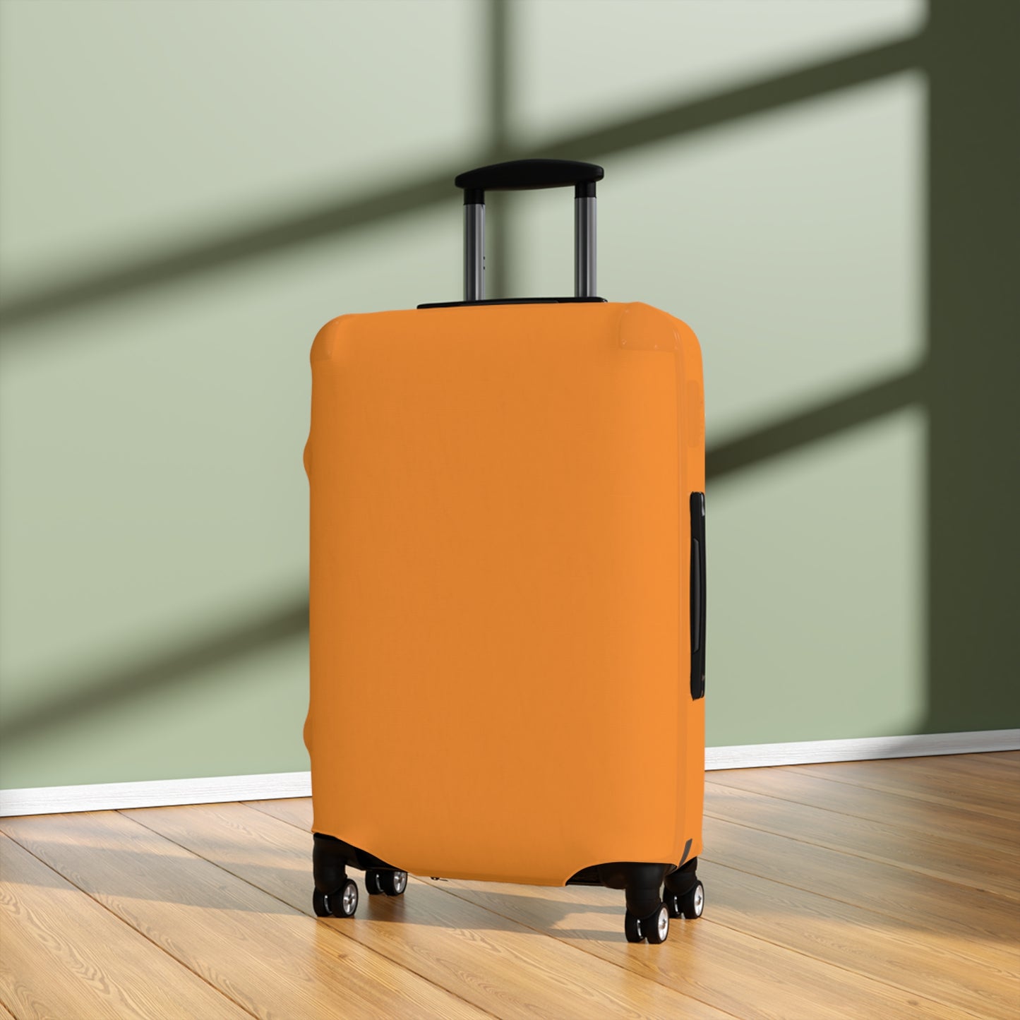 Tangerine Luggage Cover Travel Suitcase Cover Protective Stretch Cover