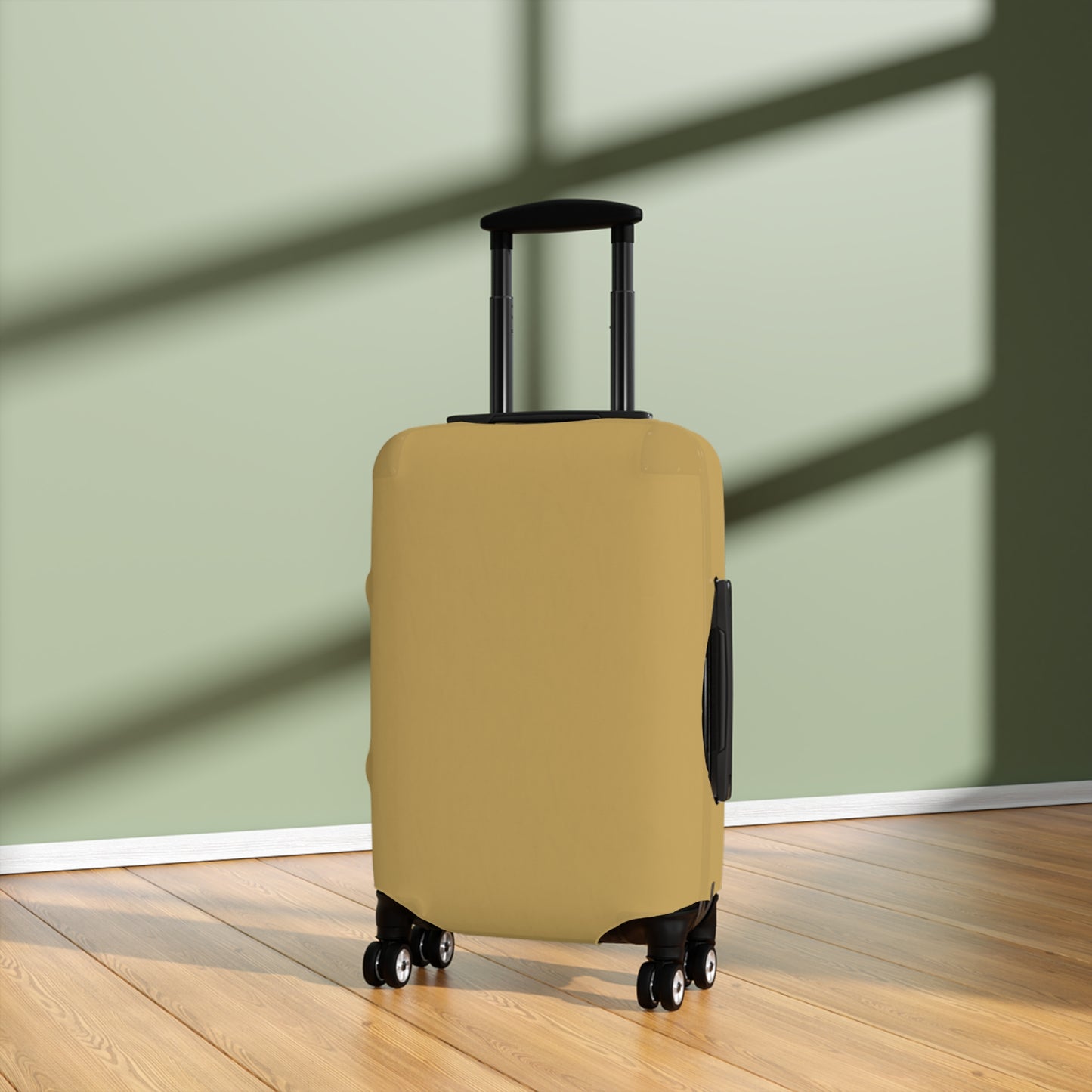Muted Gold Luggage Cover Travel Suitcase Cover Protective Stretch Cover