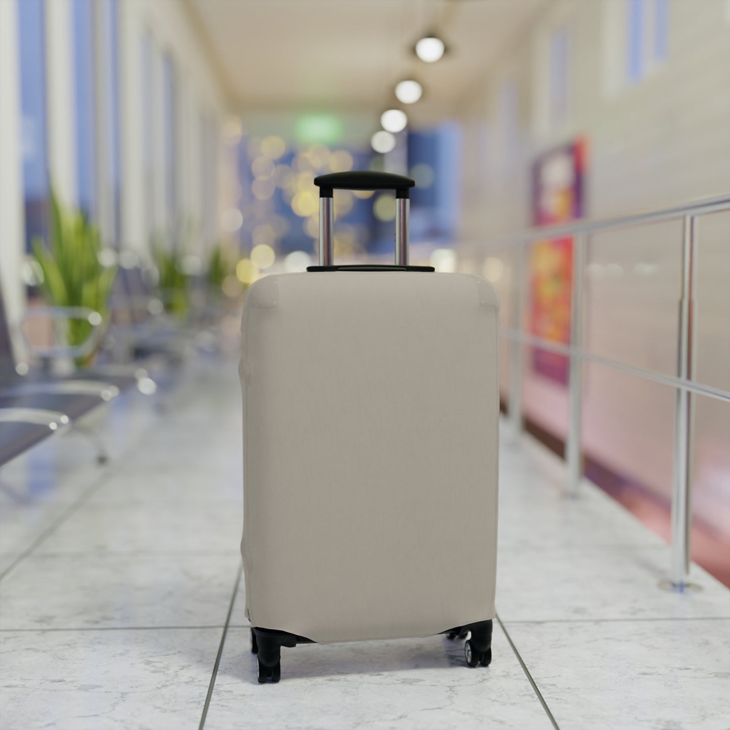 Warm Stone Luggage Cover Travel Suitcase Cover Protective Stretch Cover