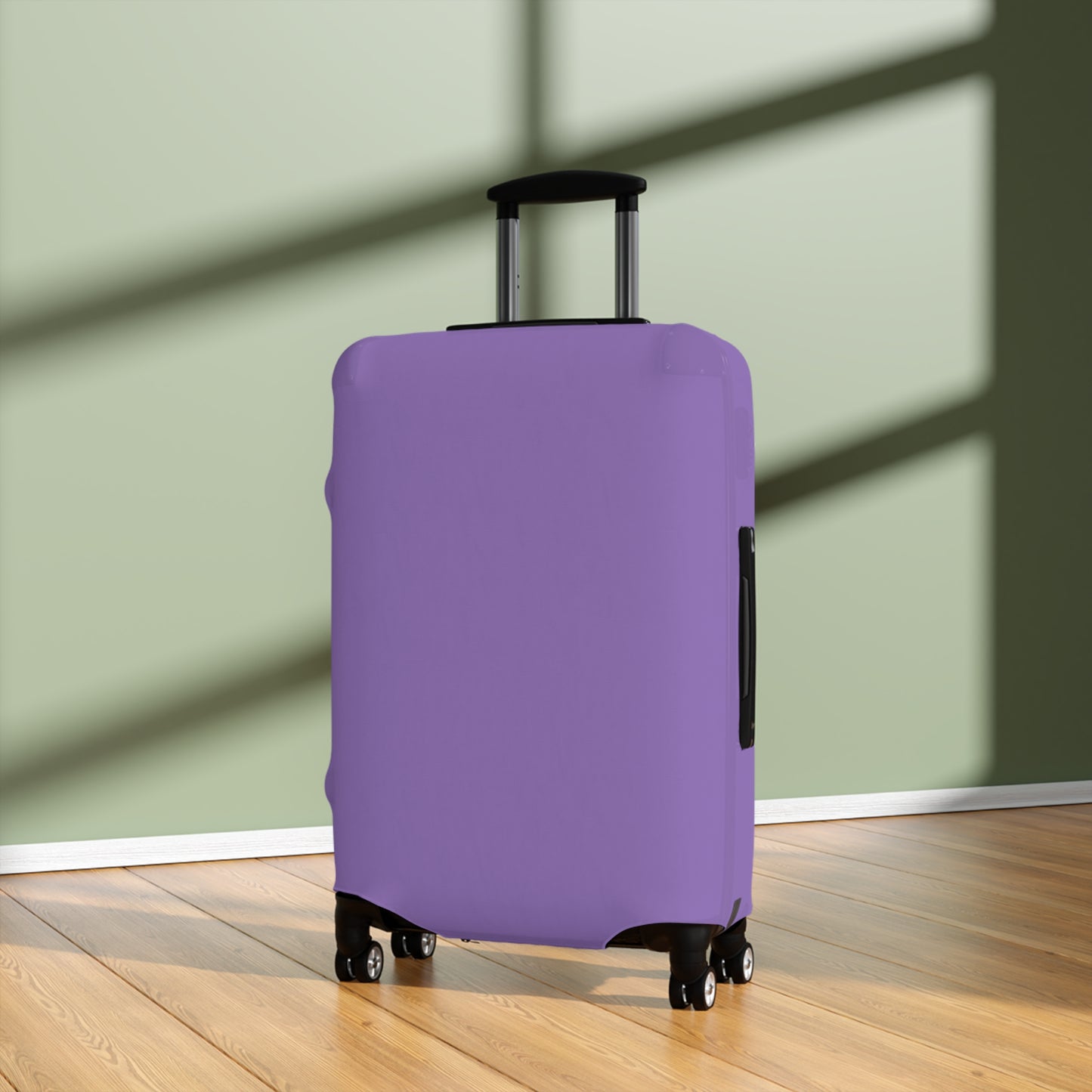 Purple Luggage Cover Travel Suitcase Cover Protective Stretch Cover