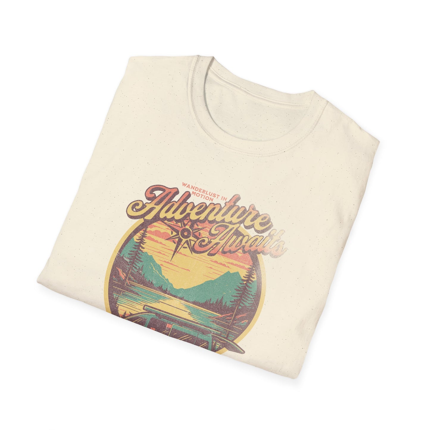 Adventure Awaits Gildan 64000 Unisex Shirt
