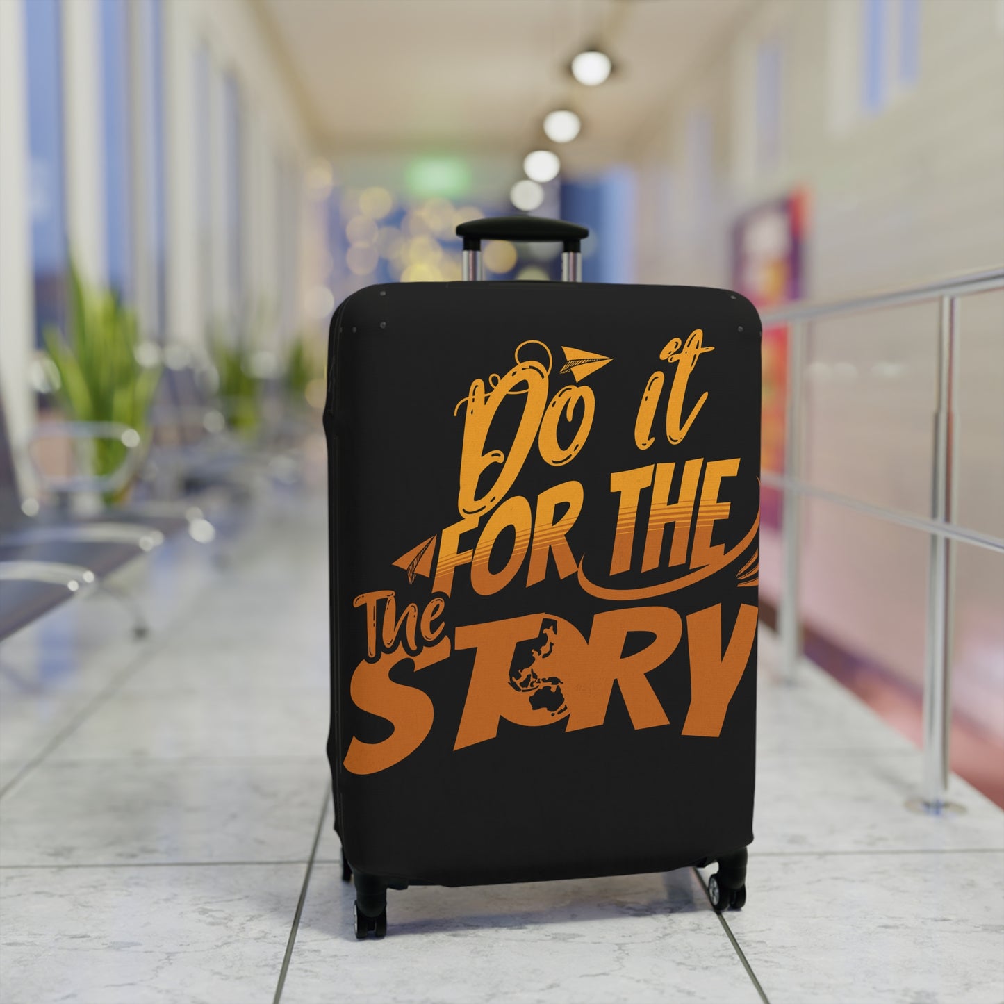 Do It For The Story Luggage Cover Travel Suitcase Cover