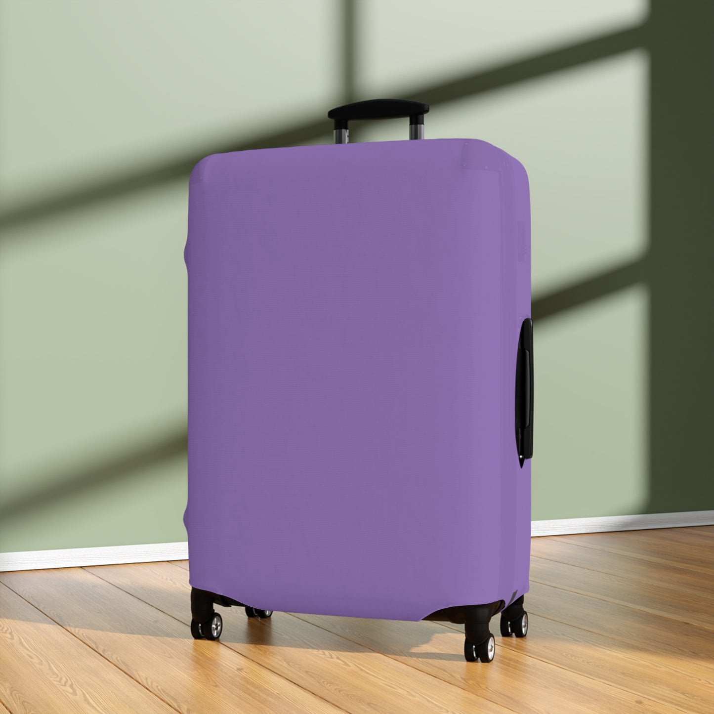 Purple Luggage Cover Travel Suitcase Cover Protective Stretch Cover