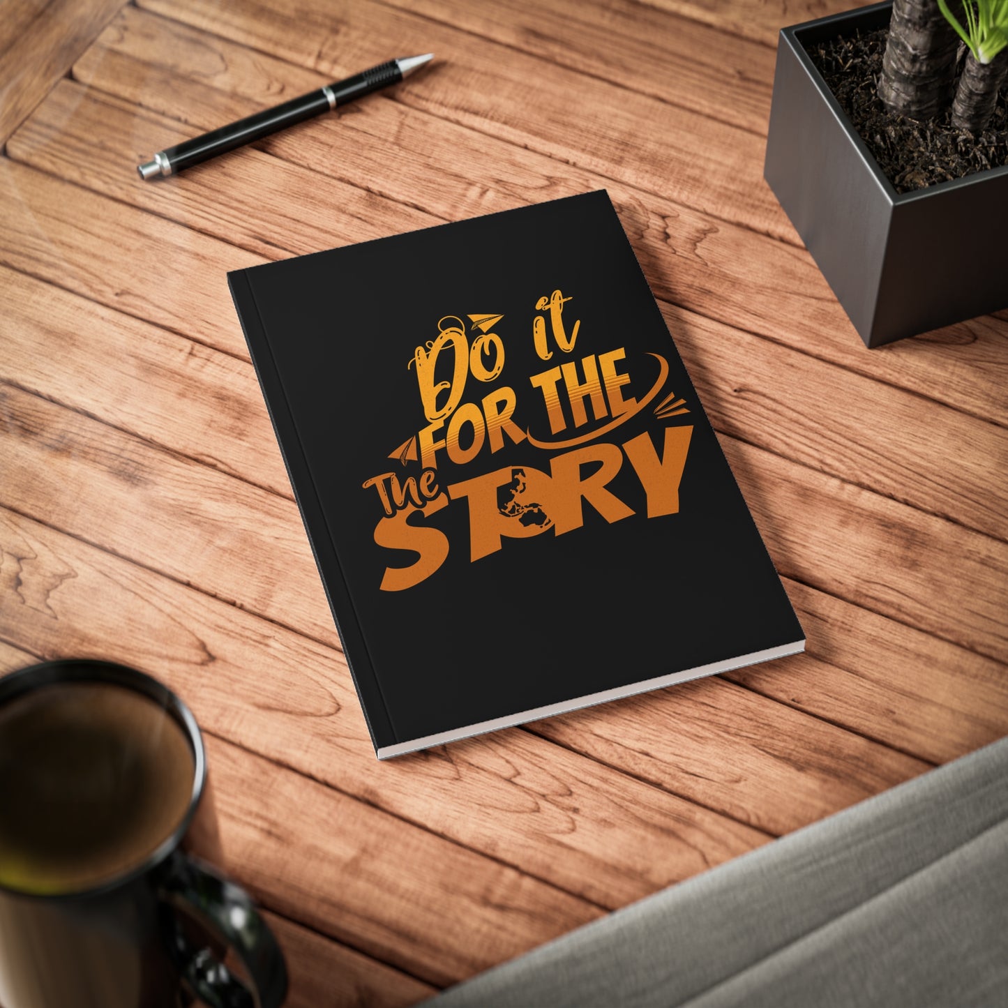 Do It For The Story Travel Journal A5 Softcover Journal (EU/Europe Only)