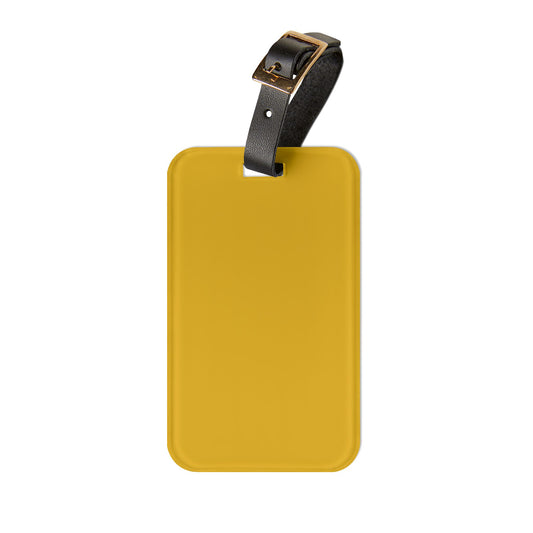 Honey Yellow Luggage Tag Acrylic Travel Tag