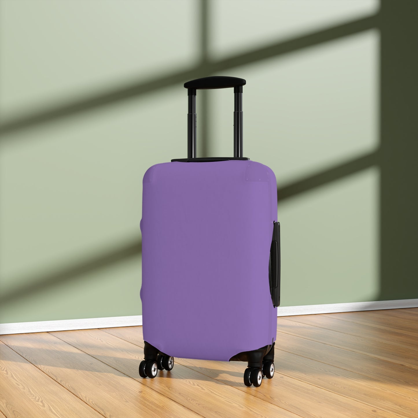 Purple Luggage Cover Travel Suitcase Cover Protective Stretch Cover