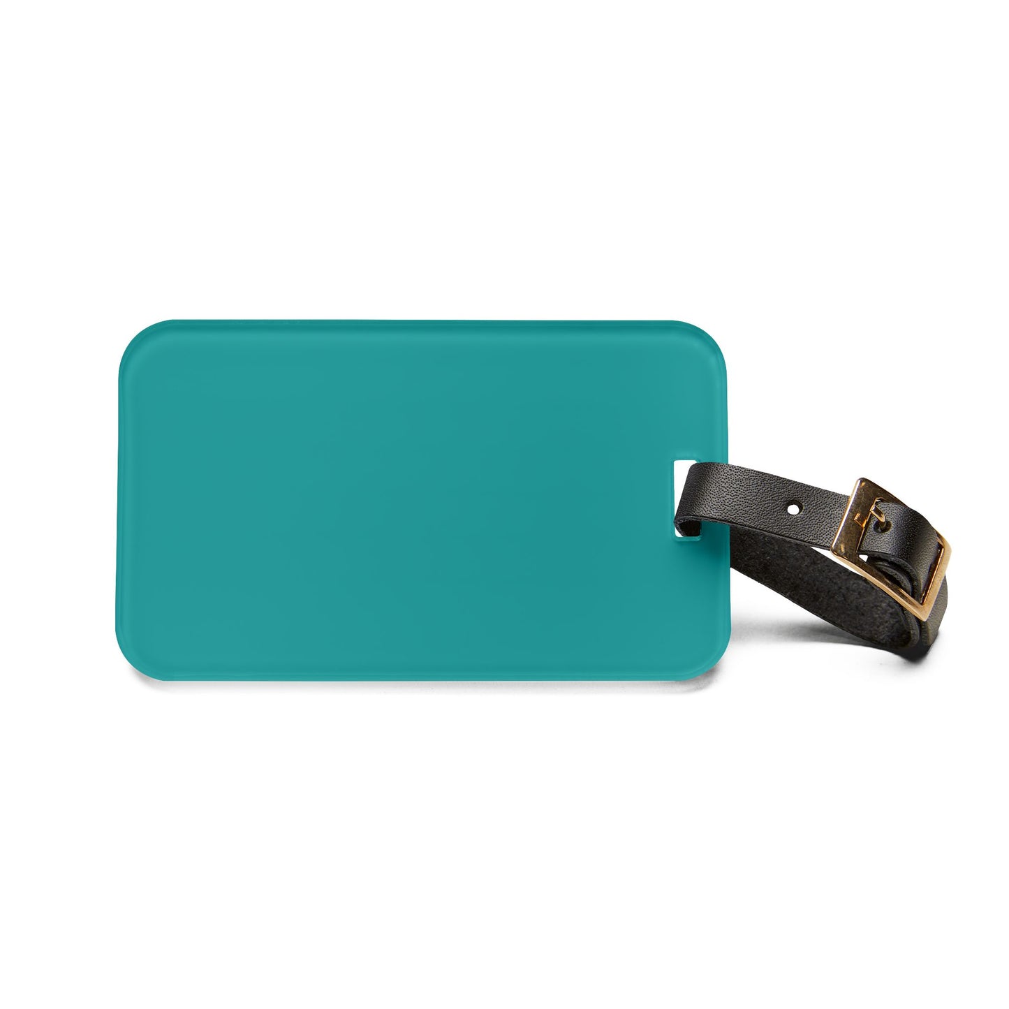 Deep Aqua Luggage Tag Acrylic Travel Tag